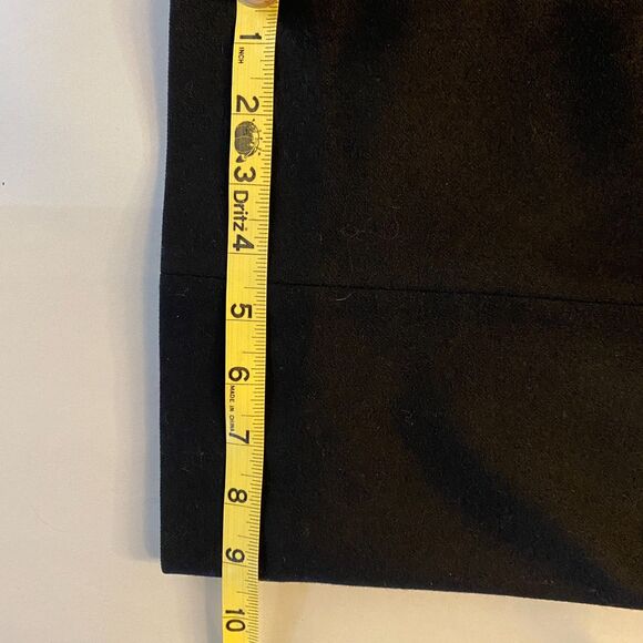 VTG Pendleton Pure Virgin Wool Black Pleated Dress Pants Fully Lined Womens 10 - Picture 10 of 12